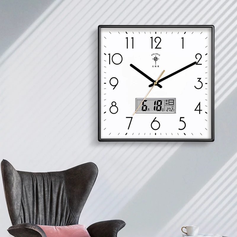 

Electronic Decorative Watch Wall Home Design Silent Unusual Watchs Watch Wall Minimalist Horloge Murale Office Home Watch