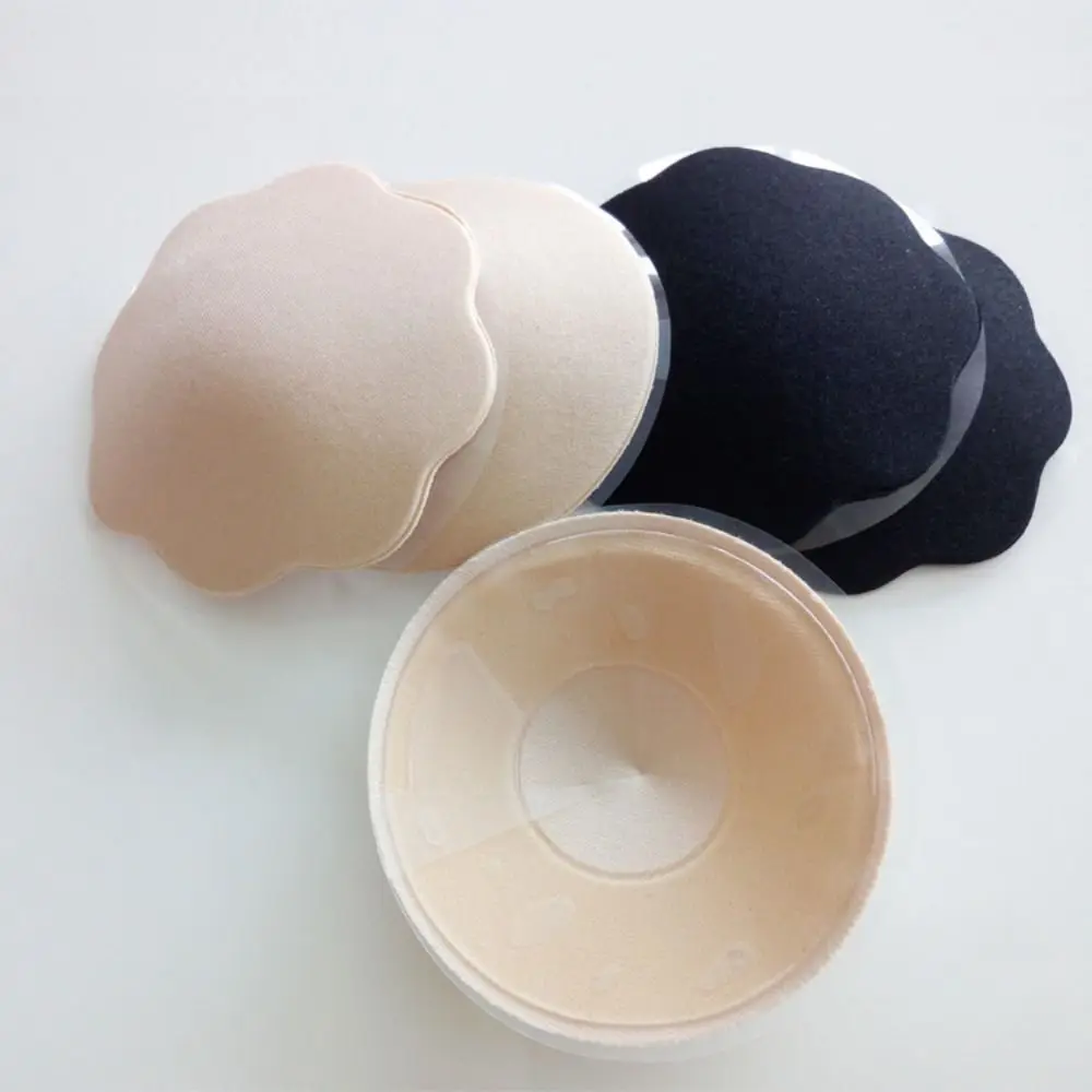 3pairs Cup A-D Strapless Backless Reusable Nipple Cover Adhesive Bra Silicone Breast Sticker Anti Emptied Chest Paste