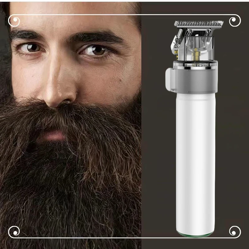 Professional Barber Hair Trimmer T-blade Dry-shaving Hair Clipper All-around Outlining Close-cutting Oil Head Carving Machine T9