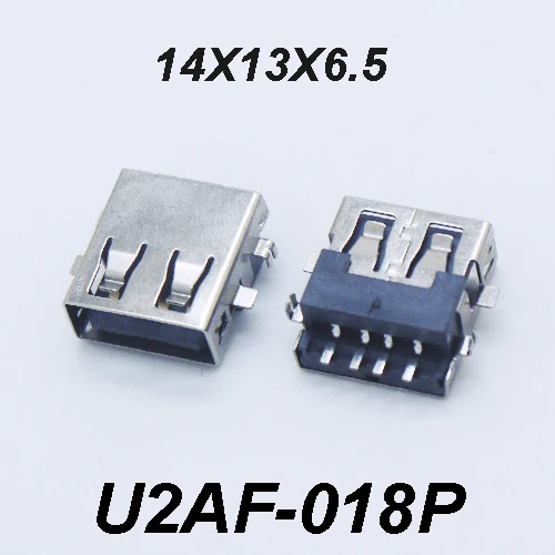 

10 шт./лот USB 2,0 гнездовой разъем питания, штекер для зарядки, короткий корпус, AF раковина 3,3, передний SMT, задний DIP, плоский рот