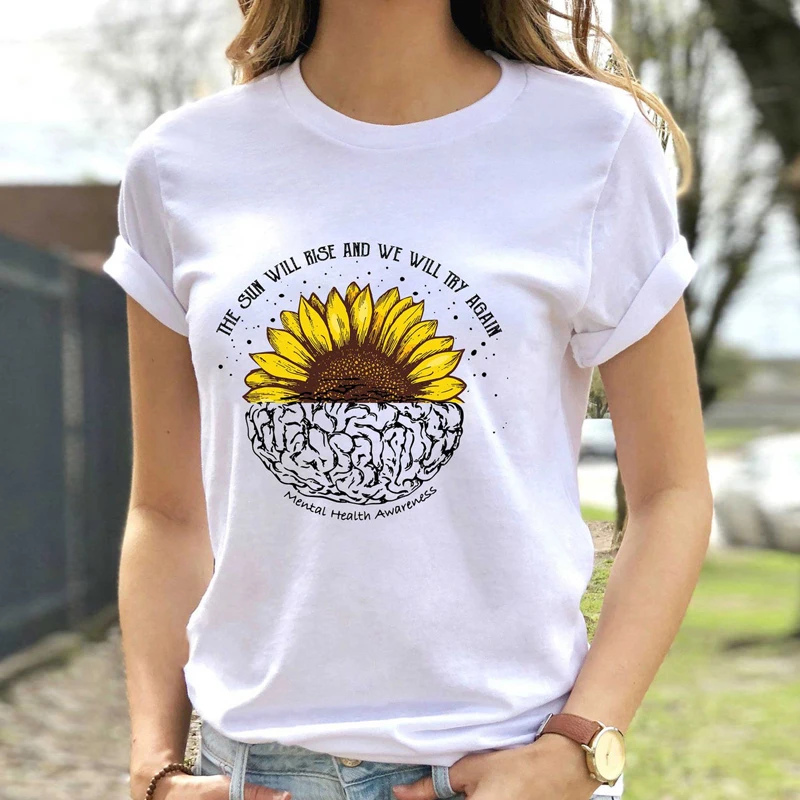 

Summer T-shirt Graphic t shirts Funny Tshirt Camiseta Fashion Women Short Sleeve Tees Streetwear White Tops Ropa Mujer Blouses