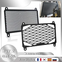 motorcycle aluminum radiator grille guard cover for kawasaki ninja 400 ninja400 2018 2019 2020 z 400 z400 2019 2020 accessories