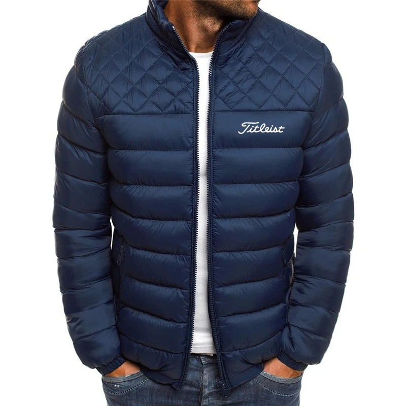 

Men's Golf Jacket Gentle Zipper Coat 2021 New Autumn Winter Golf Brand Sports Down Jacket Casual Trendy Mens Warm Wear Outwear