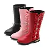 Girls High Boots Children Snow Student Princess Knee Length Fashion Kids Waterproof Non-slip Winter Sport Shoes 6