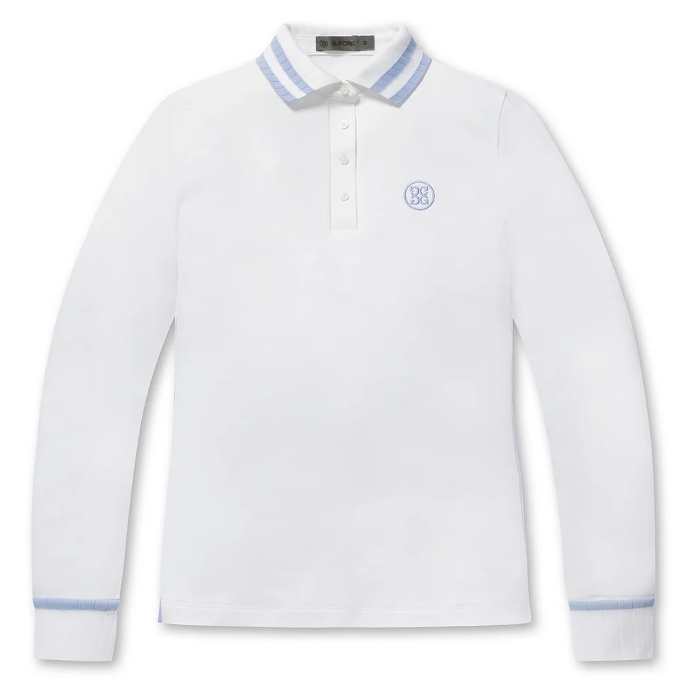 Original single Korean golf dress women's long-sleeved T-shirt new casual quick-drying ice silk slimming Korean POLO top