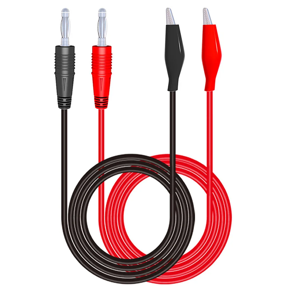 

Alligator Clips Test Line 104cm 1Pair Dual For Multimeter Lead Connector Measure Tools Test Cable Line Tester Probe Engine