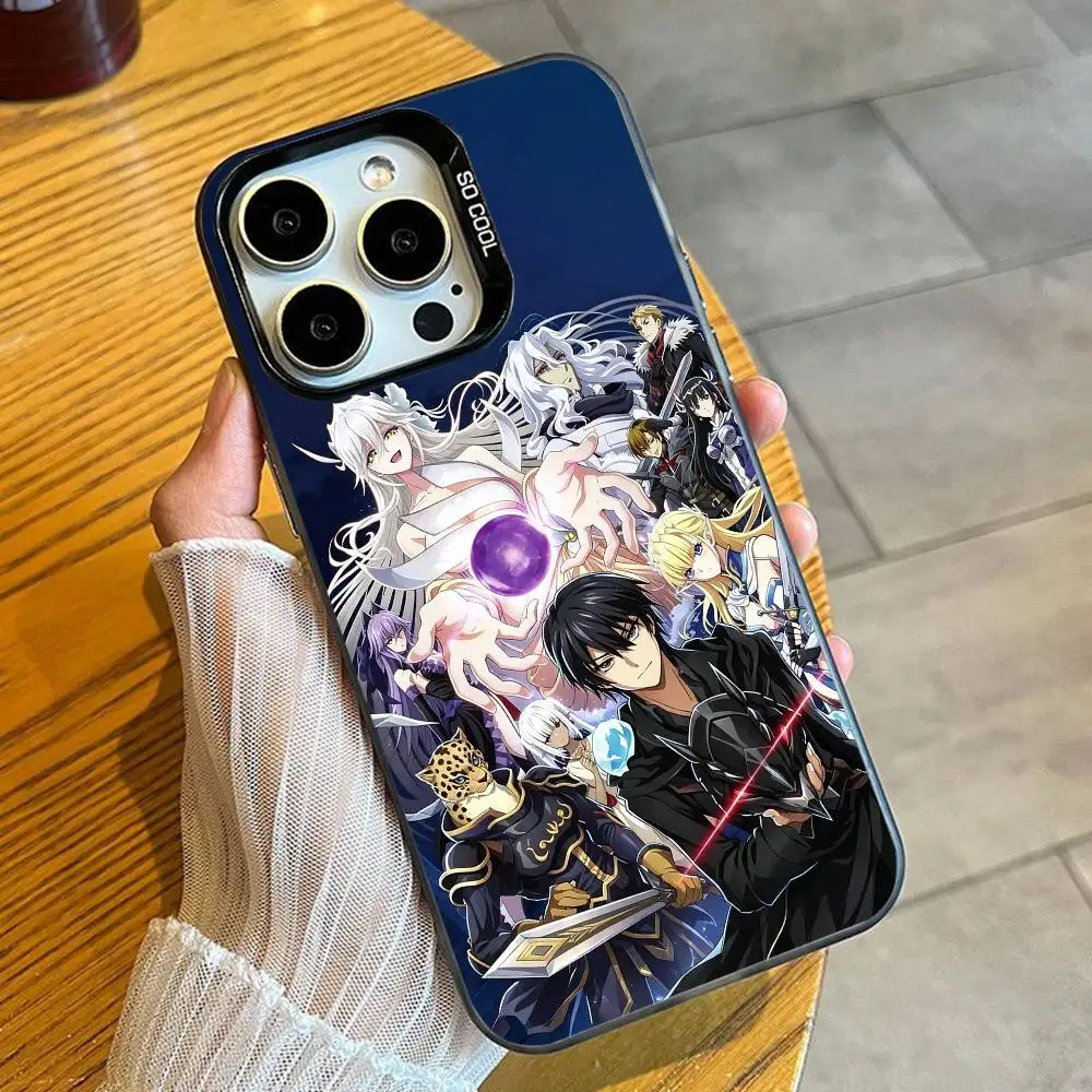 Фото Аниме-чехол для телефона Orun Dura Jack-of-All-Trades для iPhone 16 17 15 14 12 13 Pro Max, черный, матовый, ударопрочный. №5