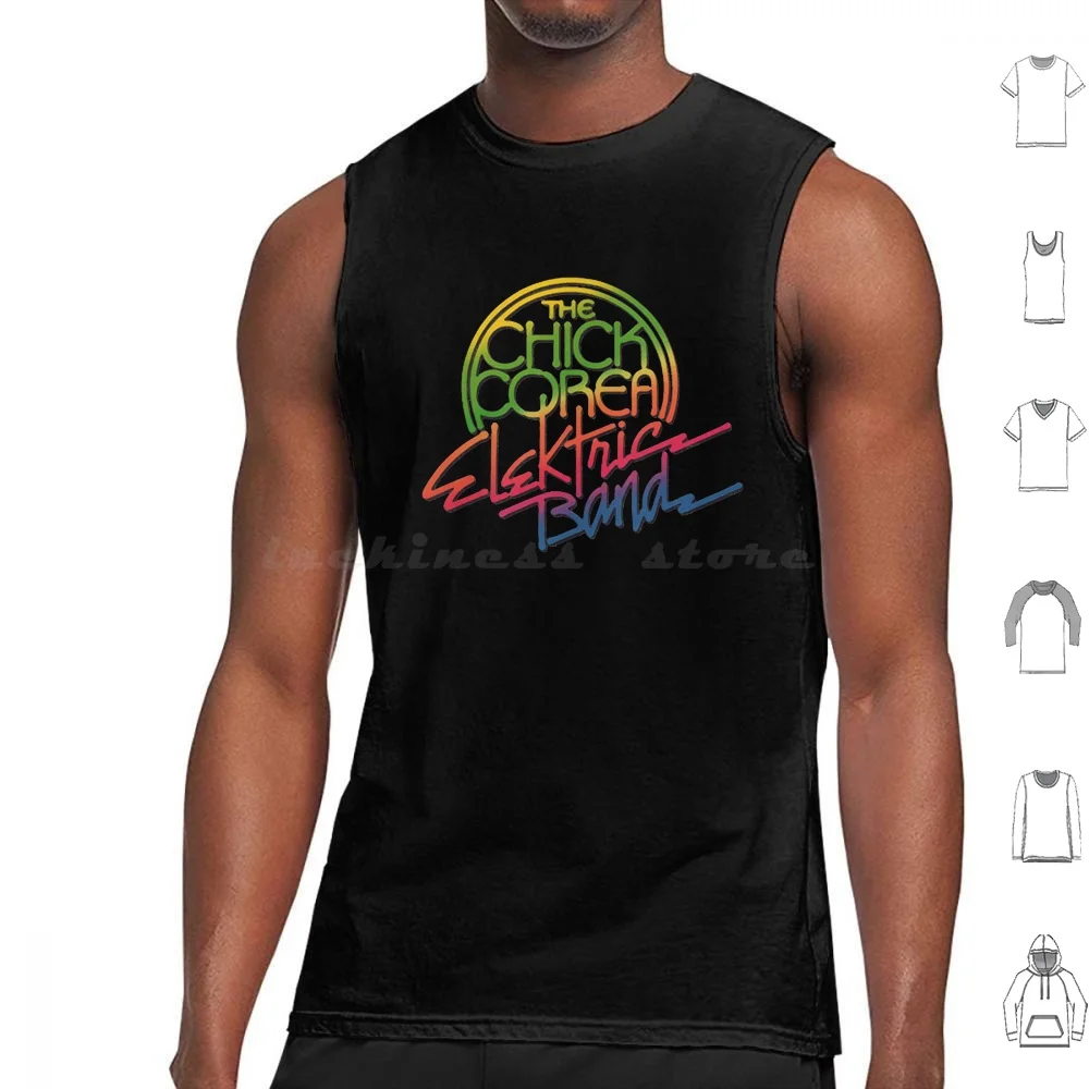 

The Elektric Band Rainbow Tank Tops Print Cotton Chick Corea Chick Corea Music Band Jazz Rip Tribute To Chick Corea Dies