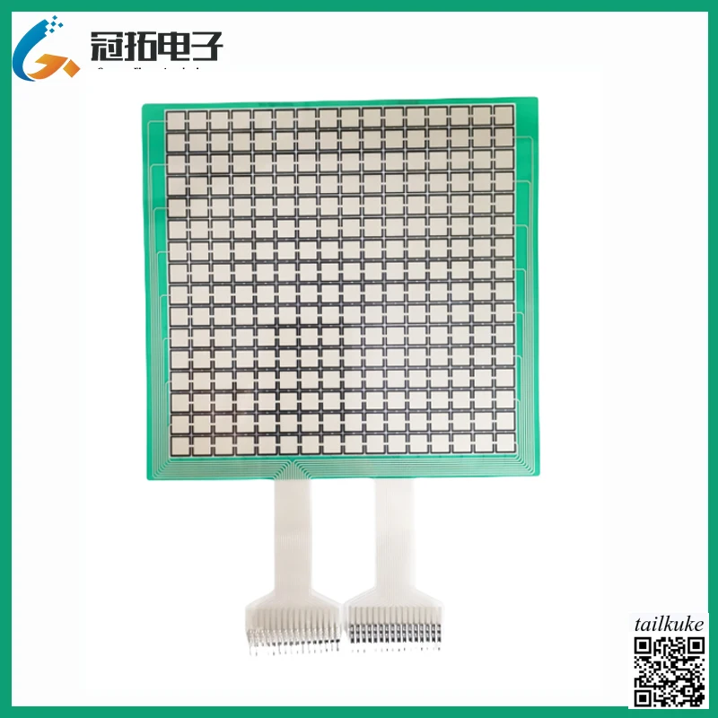 M1616 Пьезорезистивный распределенный Гибкий тонкий пленочный датчик давления