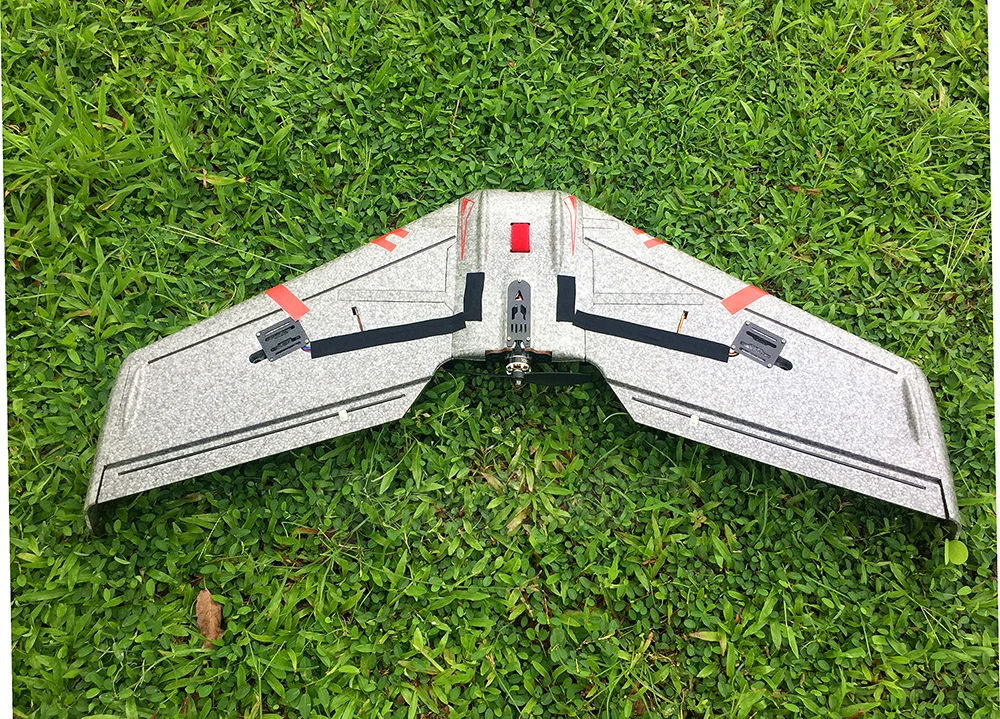 SKY SHADOW Reptile S800 V2 820mm Wingspan Gray FPV EPP Flying Wing Racer KIT Version / PNP With System | Игрушки и хобби