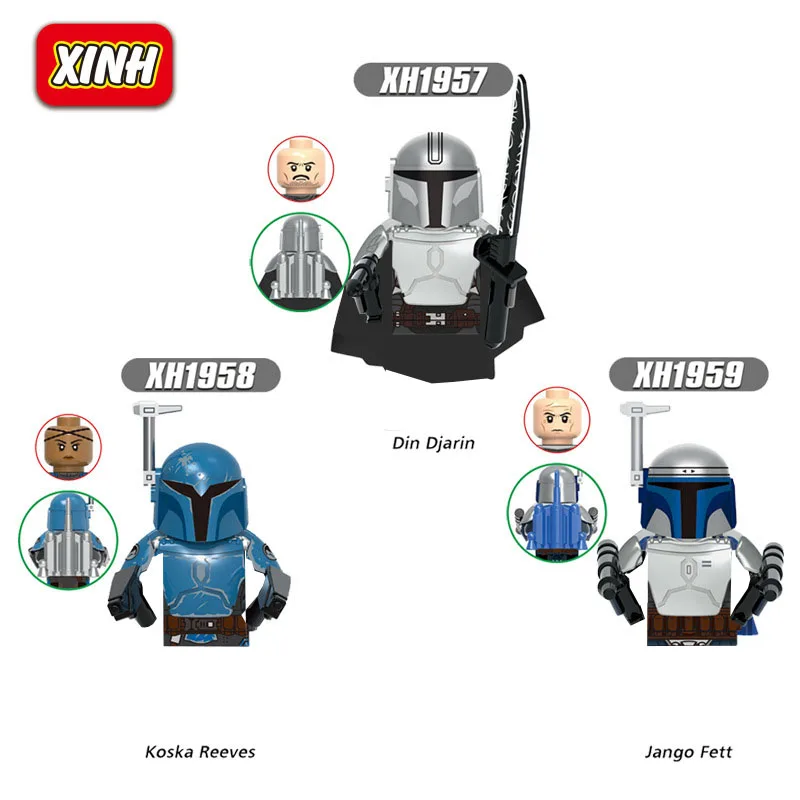 

Строительные мини-фигурки-роботы xh195, строительные блоки с мелкими частицами BricksBB8, игрушки для мальчиков, аниме-фигурки, мини-фигурки