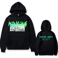 kanye west ye wyoming hoodie men women oversized hip hop hooded pullover mens fashion harajuku hoodies rap vintage sweatshirts