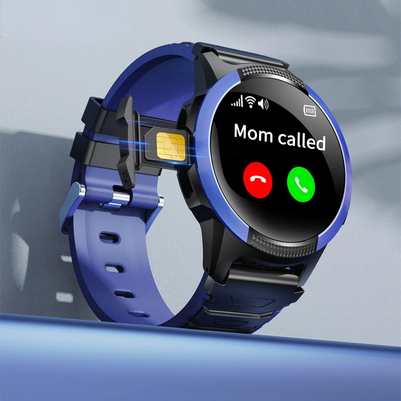 

4G Kids Smart Watch GPS Locater Tracker Children Video Call Phone Watch with Vibration Mute Mode Call Back Monitor Baby Clock