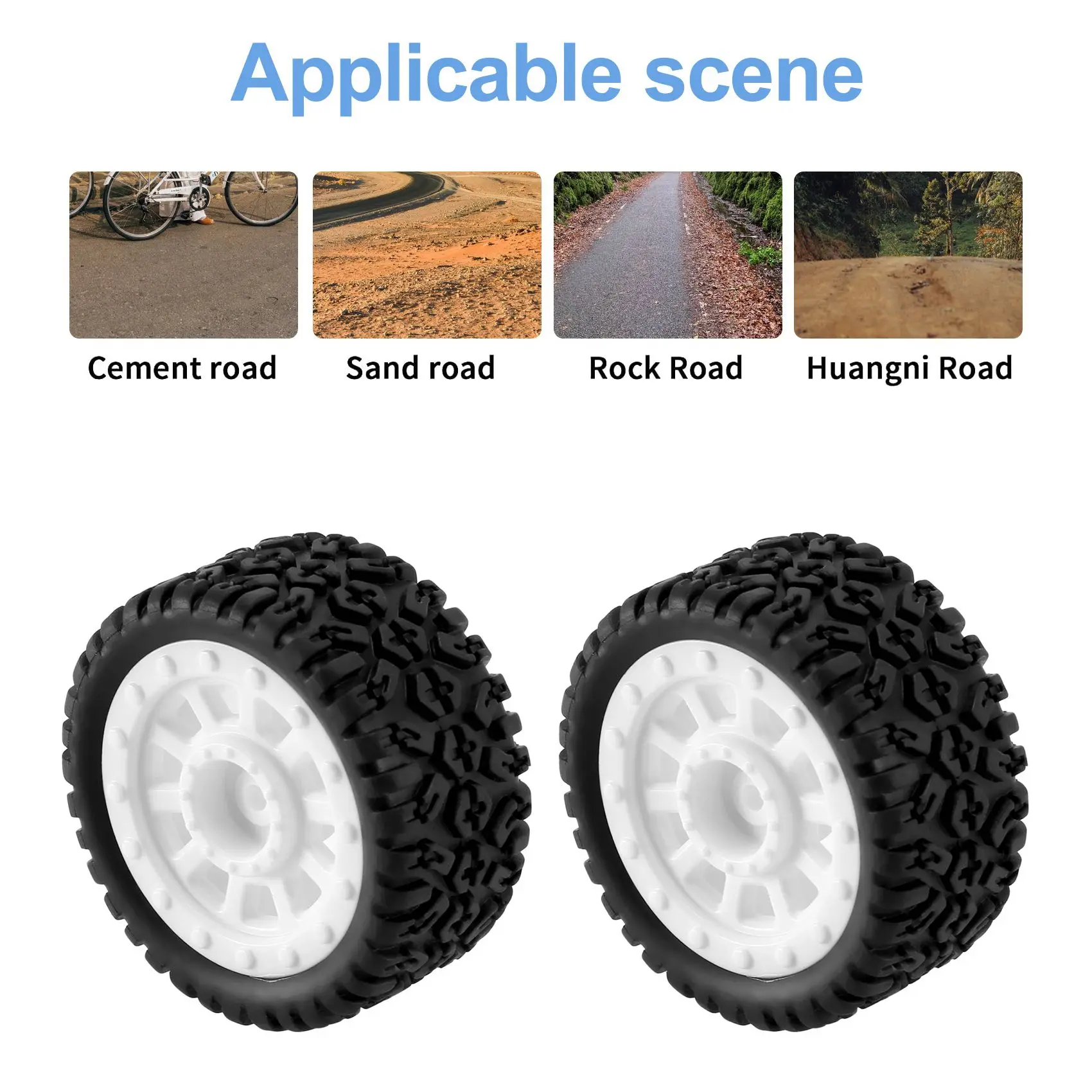 4 шт. шины для SG 1603 1604 SG1603 SG1604 1/16 запасные части радиоуправляемых автомобилей