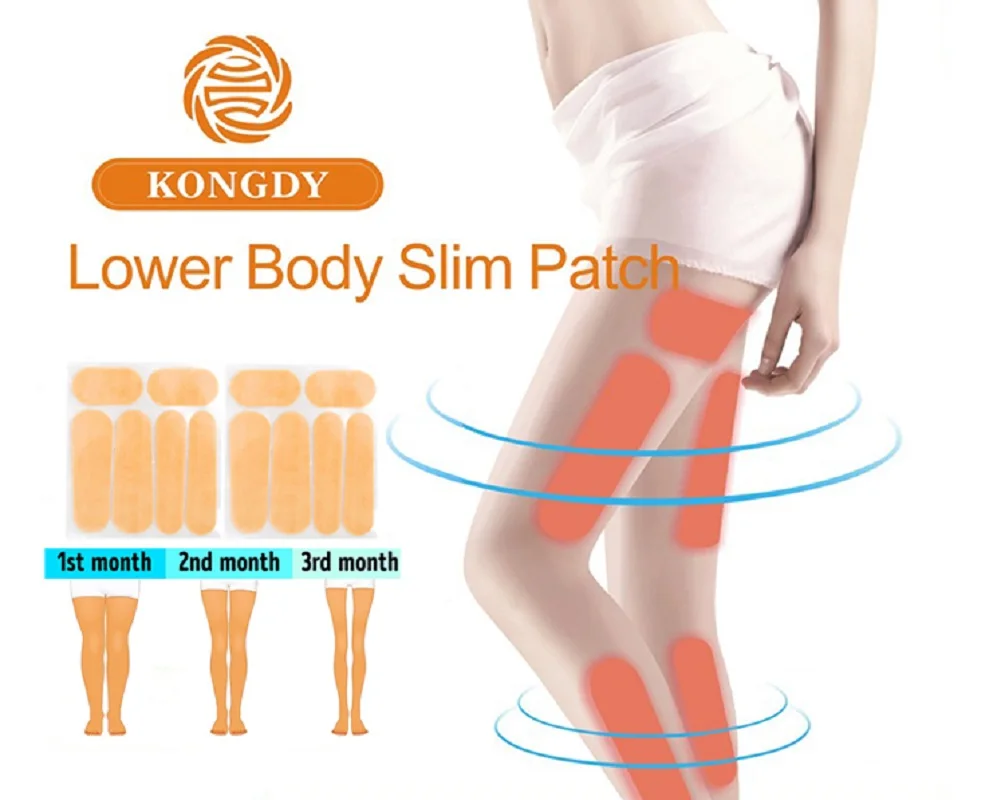 KONGDY 36/60Pcs Leg Slim Patch Lower Body Slim Patch Fat Burning Paster Leg Thigh Arm Belly 6/10 pcs  Slimming Weight Lose Patch