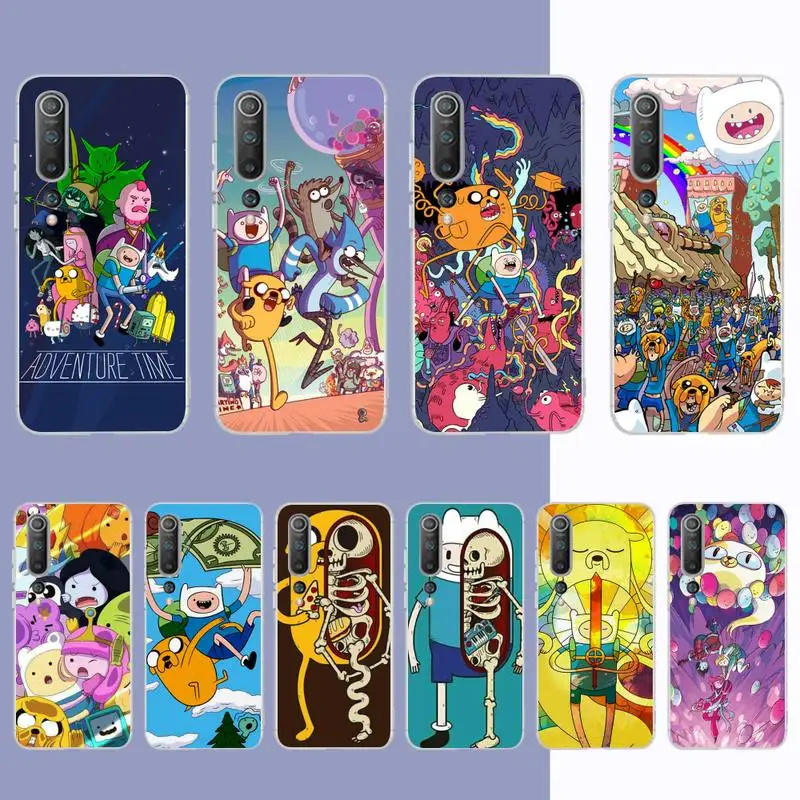 

Adventure Time Phone Case for Samsung S21 A10 for Redmi Note 7 9 for Huawei P30Pro Honor 8X 10i cover