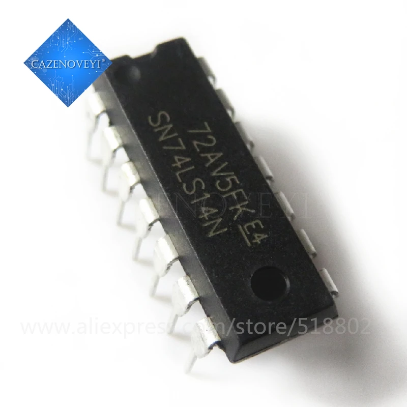10 шт./лот SN74HC14N 74HC14N 74HC14 DIP-14 в наличии