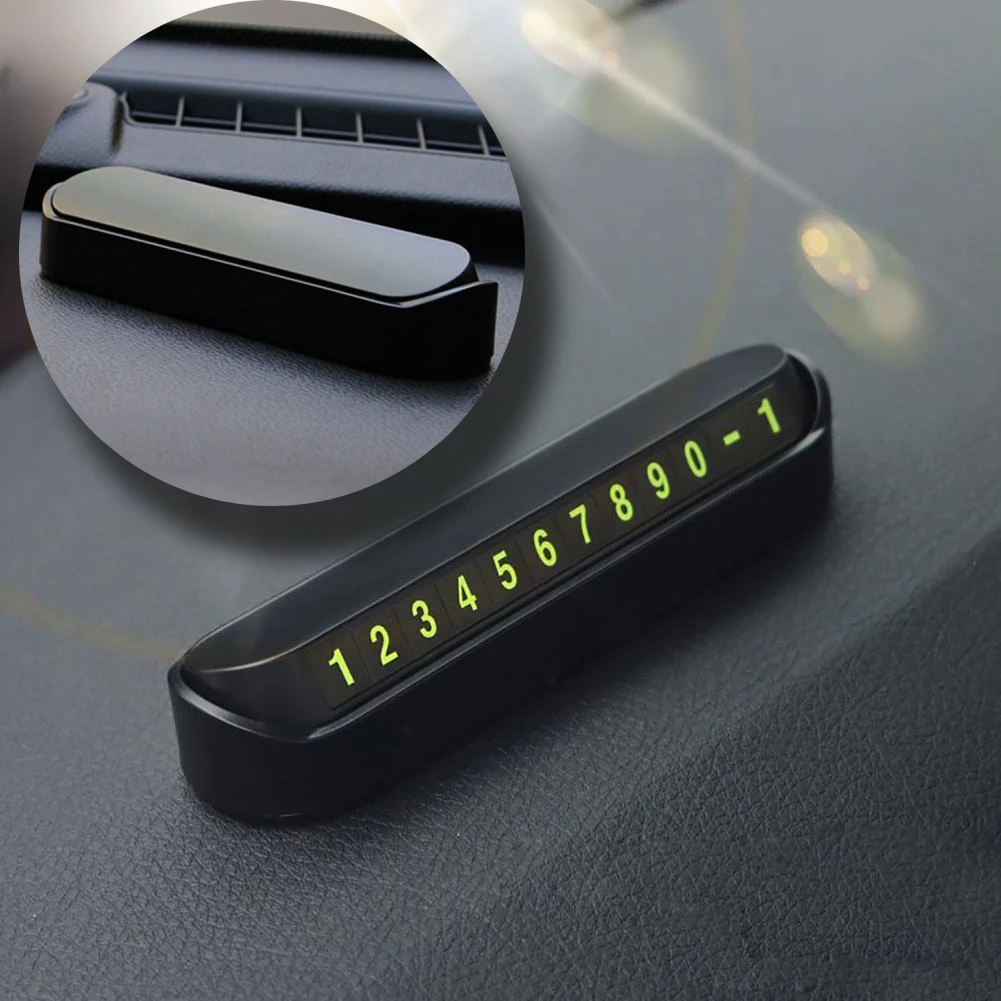

Car Temporary Parking Phone Number Display Magnetic Applies To All Cars
