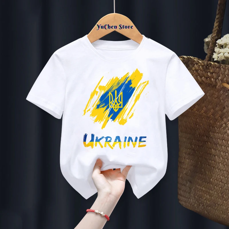 Футболка для мальчиков симпатичная украинская футболка Украинская в стиле
