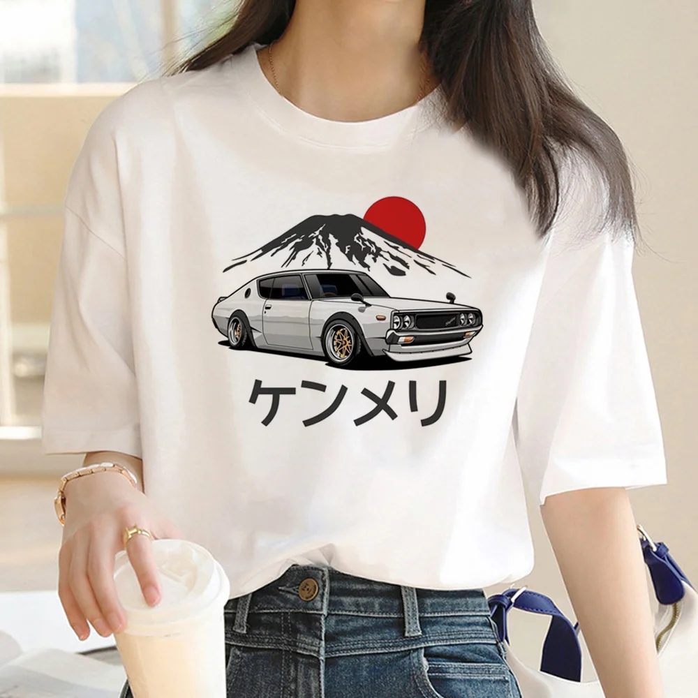 

Футболка Initial d Женская, японская рубашка, уличная одежда для девушек, смешная одежда y2k