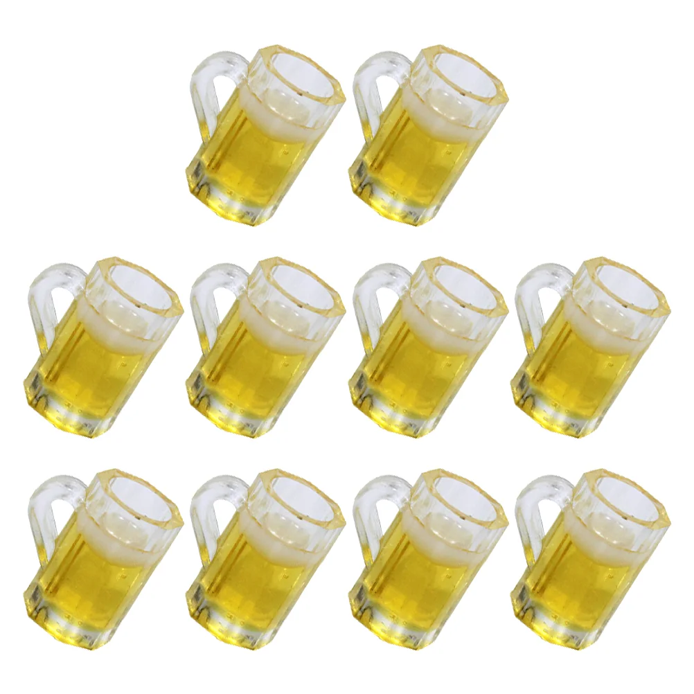

Beer Miniaturemini Cups Cup Toy Model Diymugs Scene House Mug Glasses Drink Shot Bottlessupplieschain Key Pendant Drinking
