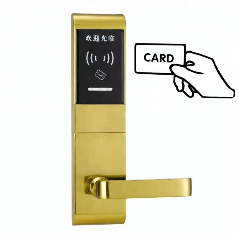 

2018 Manufacturing Non-point Contact Induction Smart Card Type Hotel Door Lock