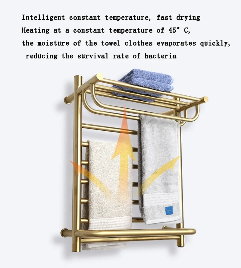 Электрическая вешалка для полотенец из нержавеющей стали 304 умная термостойкая