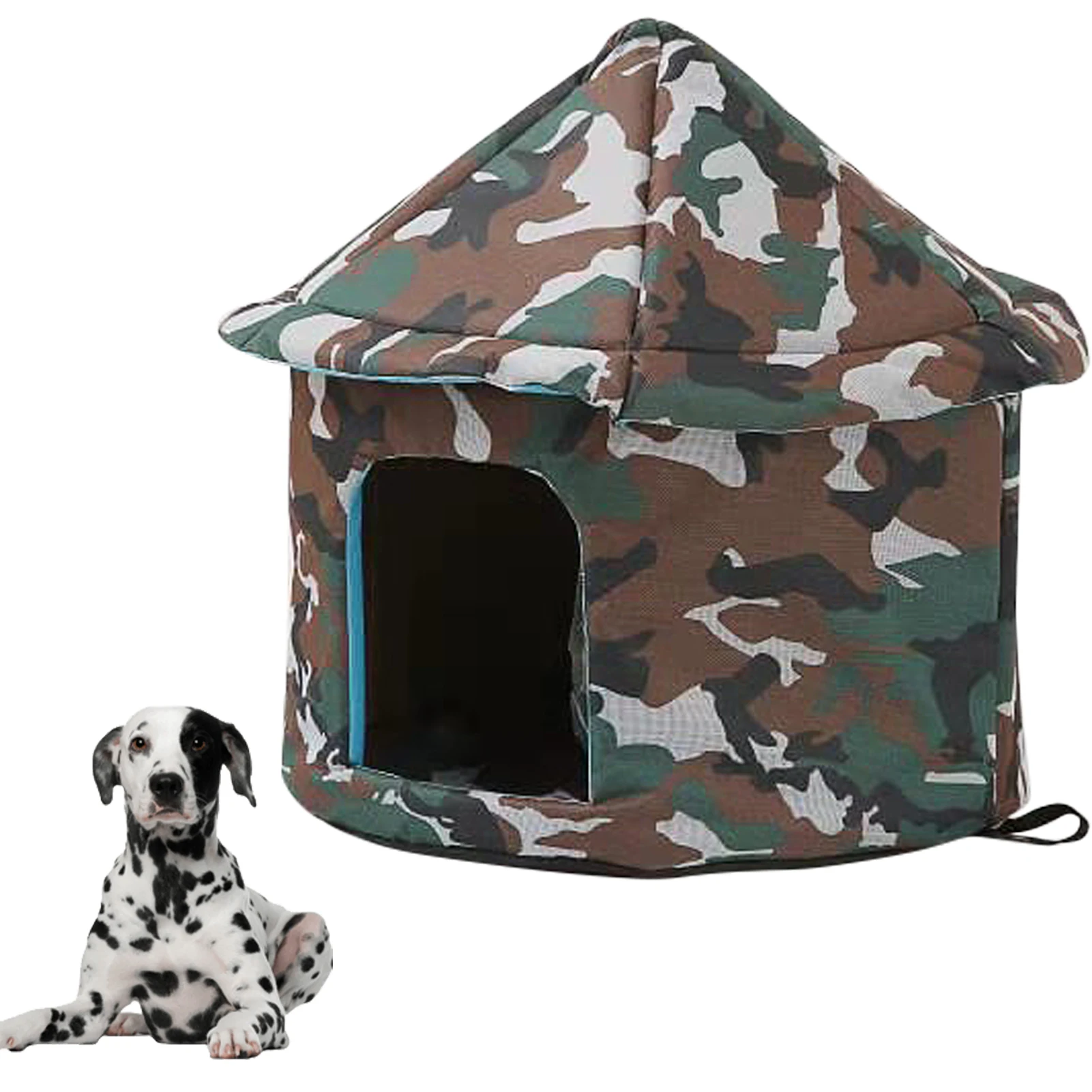 

Cat Camouflage House Waterproof And Insulated Cat Dog House And Storage Outdoor Cat Houses For Cats Cat Camouflage House
