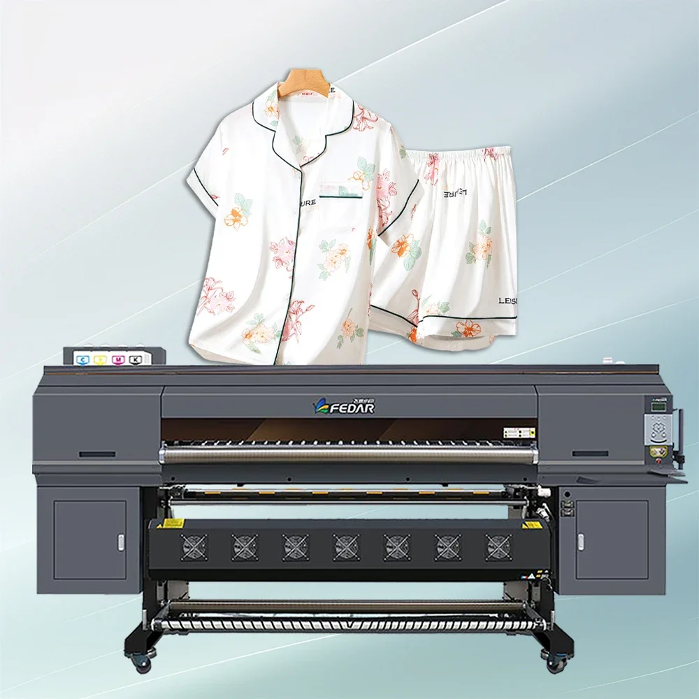 Установка на 8 печатающих головок I3200 1 9 м сублимационный принтер цифровой цена