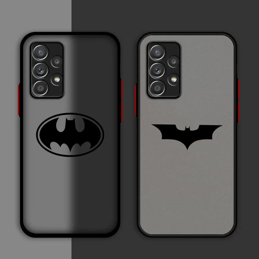 

Super B-Batman Logo Phone Case for Samsung Galaxy A71 4G A41 A21s A70 A70s A51 A31 A11 A50 A50s 71 Soft Funda Matte Cover