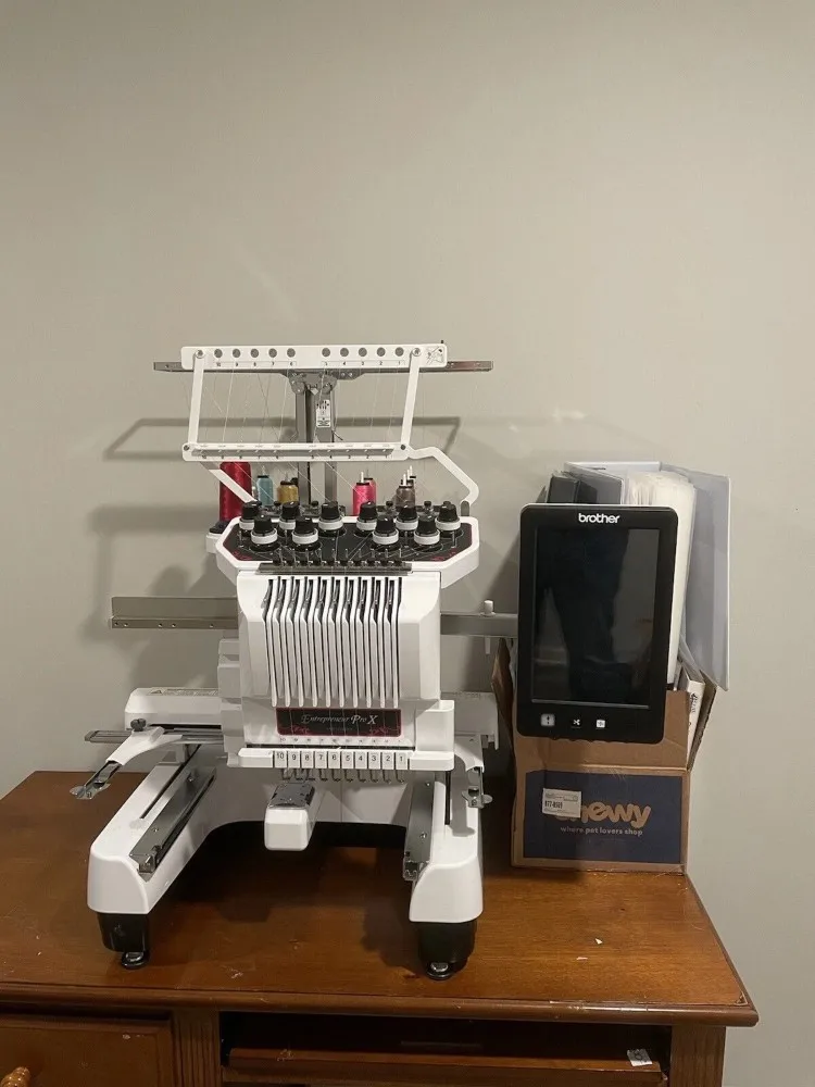 

BEST COOL PR1050X 10 Needle Home Embroidery Machine