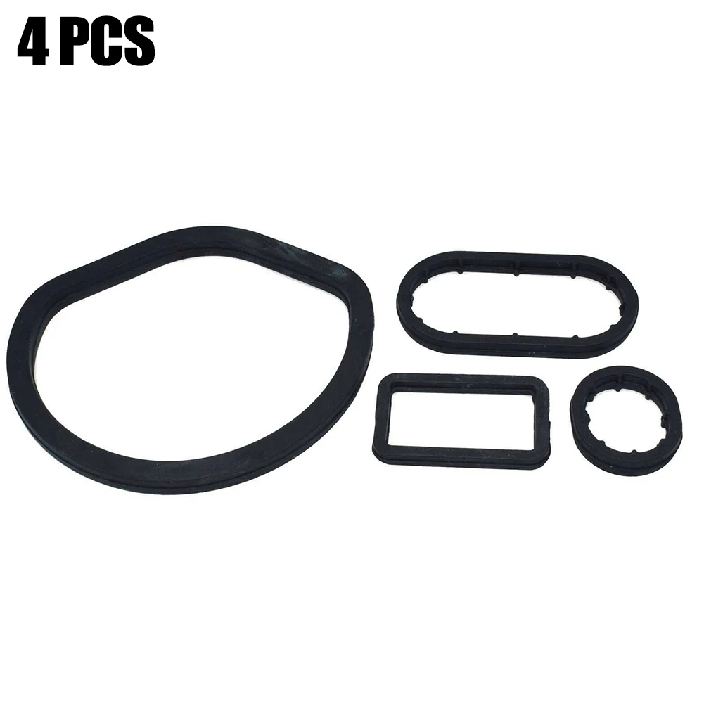 

Gasket Oil Pan Gasket 1121840061 4 Pcs Black Oil Filter Practical To Use