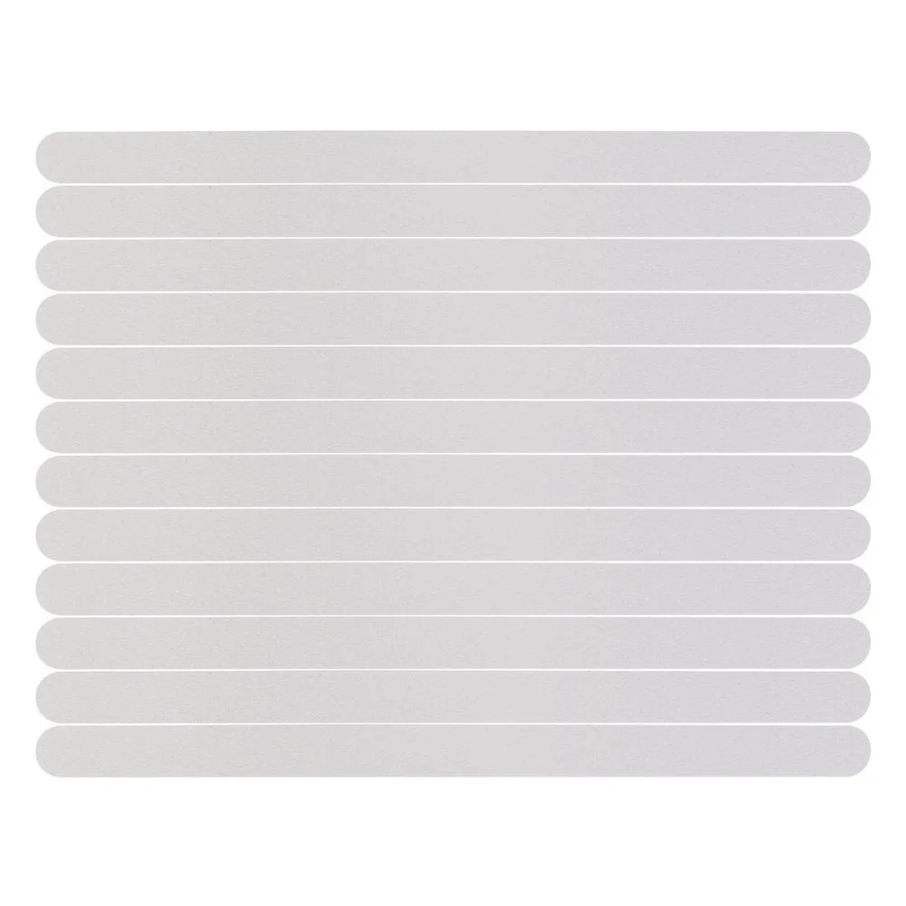 

12pcs Anti Stickers Safety Grip Stickers Non- Shower Strips Treads Flooring Safety Tape Mat Pad Slippery Surfaces 38x2cm (