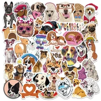 104080pcs cute dog animal cartoon graffiti stickers decal kids toy scrapbook laptop phone diary luggage diy waterproof sticker