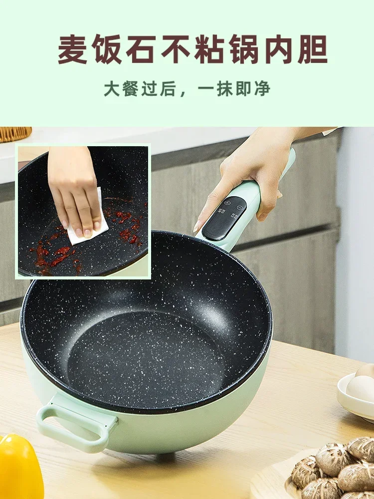 Бытовая электрическая кастрюля для приготовления вок горячая встраиваемая