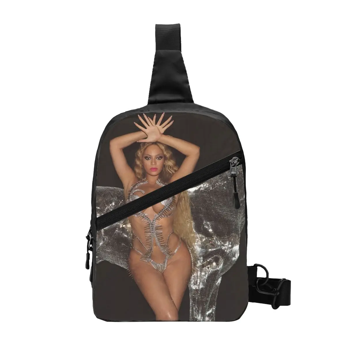 Рюкзак Beyonce возрождения турнир концерт фильм слинг кросс-боди Мужская нагрудная