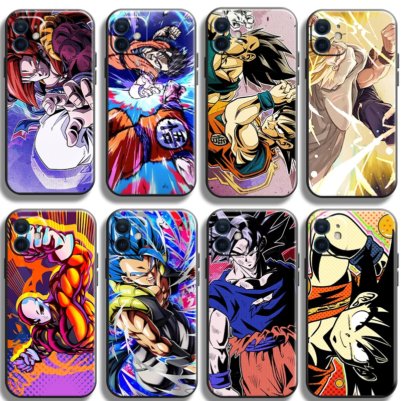

Japan Anime Dragon Ball Funda Phone Case For iPhone 11 13 12 Pro Max 12 13 Mini X XR XS MAX SE 2020 7 8 6s Plus Celular Soft