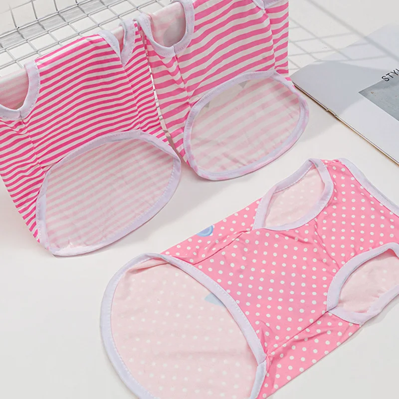 Классическая полосатая рубашка для собак тонкий дышащий жилет одежда маленьких