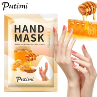 3 10pair honey hydrating hand mask exfoliating calluses moisturizing anti wrinkle whitening hand mask spa gloves hand skin care