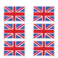 patch flag applique uk patches britishembroidered jack union united kingdom sew flags emblem badge england embroidery cloth