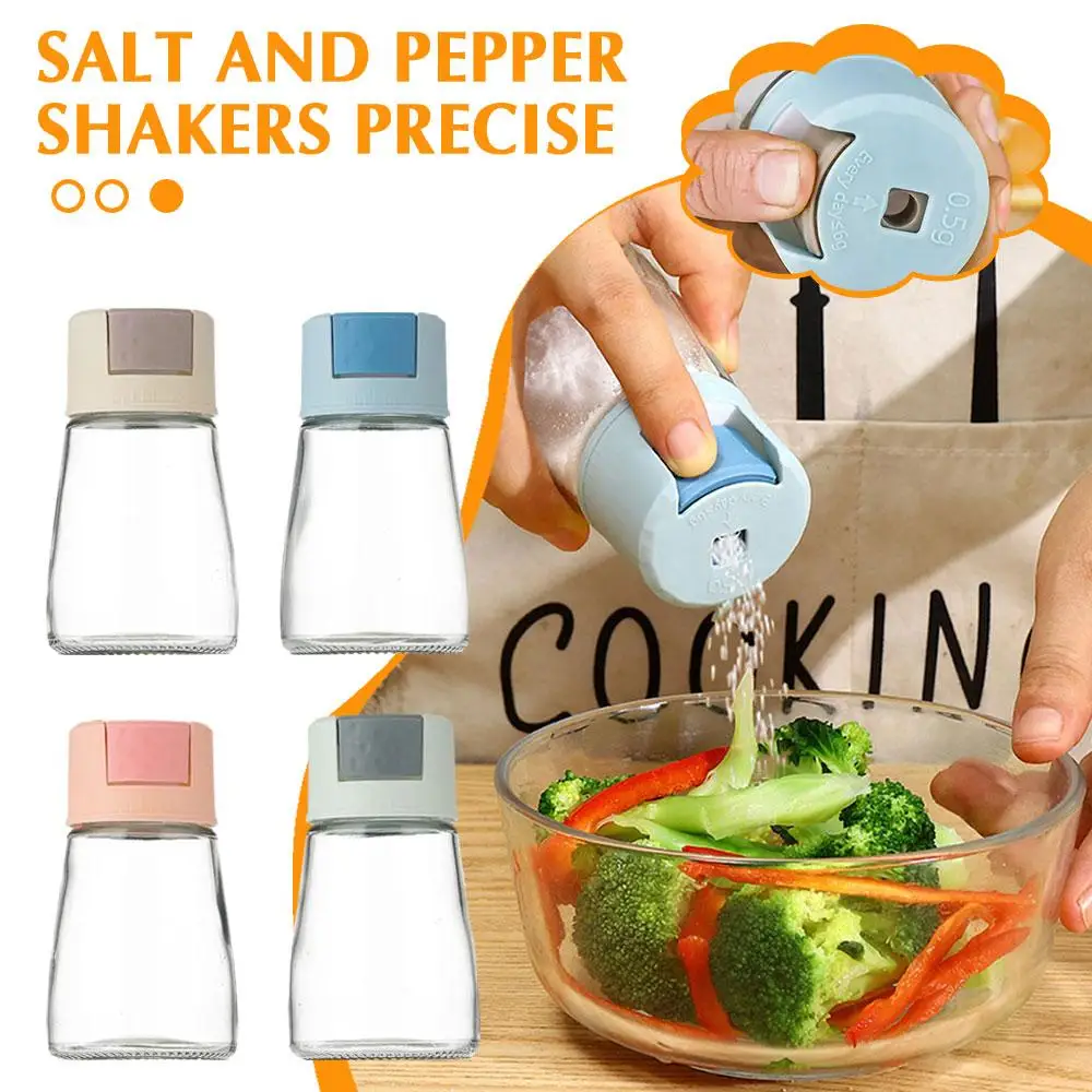 

Kitchen Measuring Salt Pepper Shaker Seasoning Storage Picnic Kitchen Outdoor Cooking Home Bottle Seasoning 180ml Camping B O6J7
