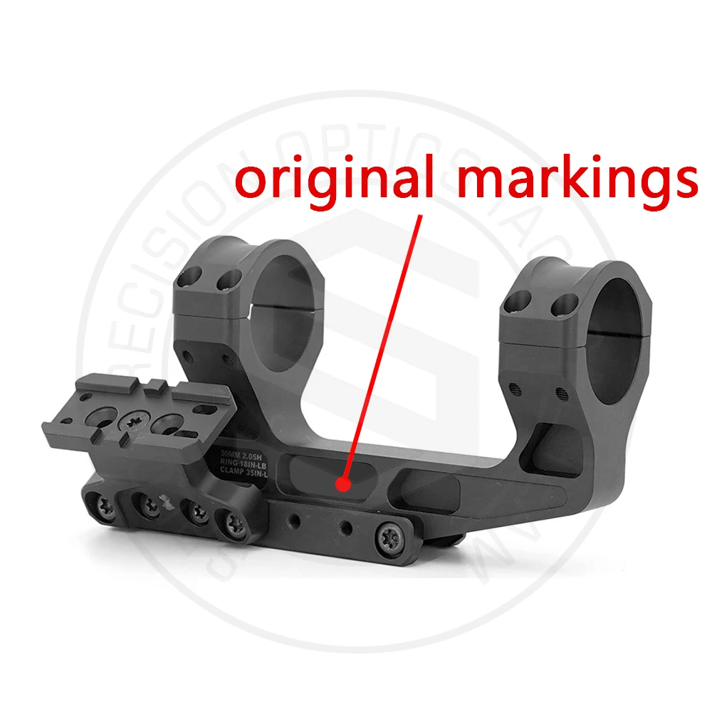 Крепление для тактического прицела быстрое крепление LPVO трубка высотой 2 05 дюйма
