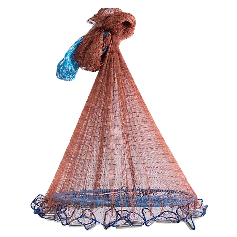 Рыболовная сеть Lawaia со стальной подвеской, плетеная леска ...