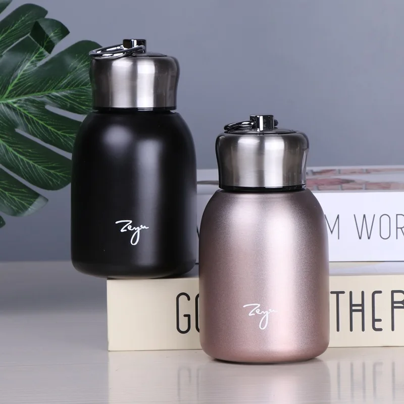 

300Ml Cute Coffee Vacuum Flasks Thermos Stainless Steel Travel Drink Water Bottle Thermoses Cups and Mugs