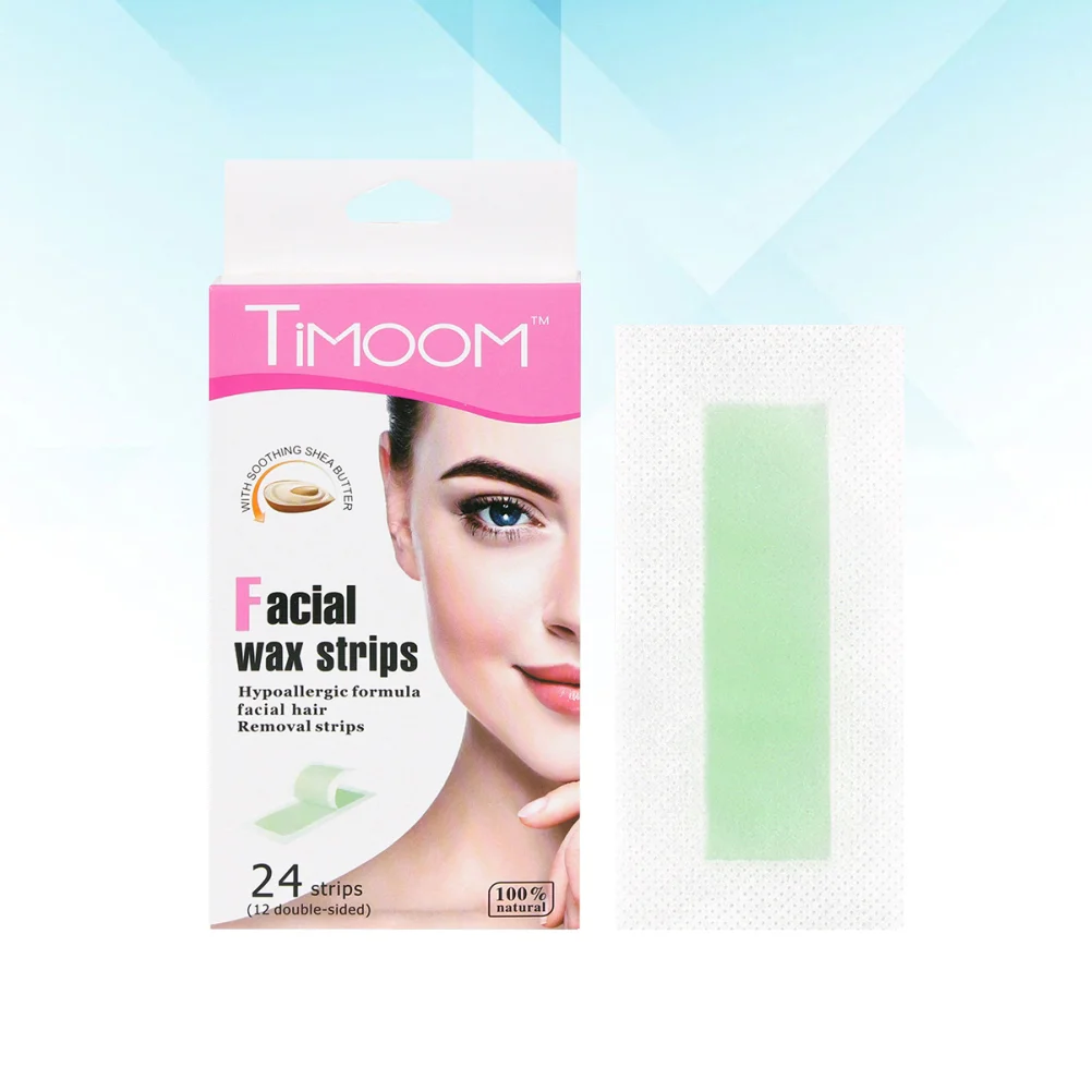 

Wax Strips Hair Removal Strip Waxing Facial Paper Body Non Woven Lip Epilating Kit Eyebrows Depilatory