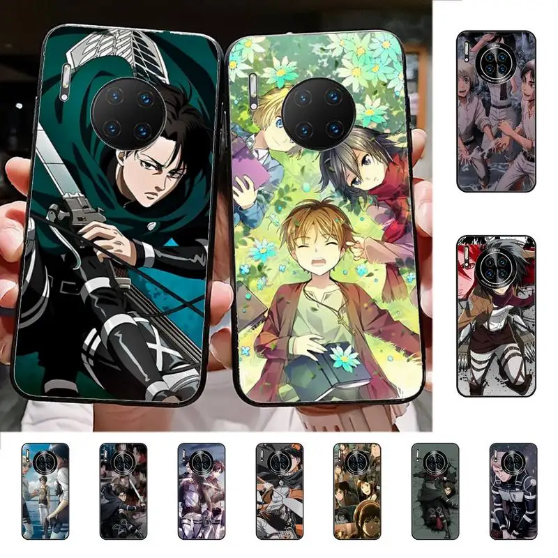 

Attack On Titan Phone Case for Huawei Mate 20 10 9 40 30 lite pro X Nova 2 3i 7se
