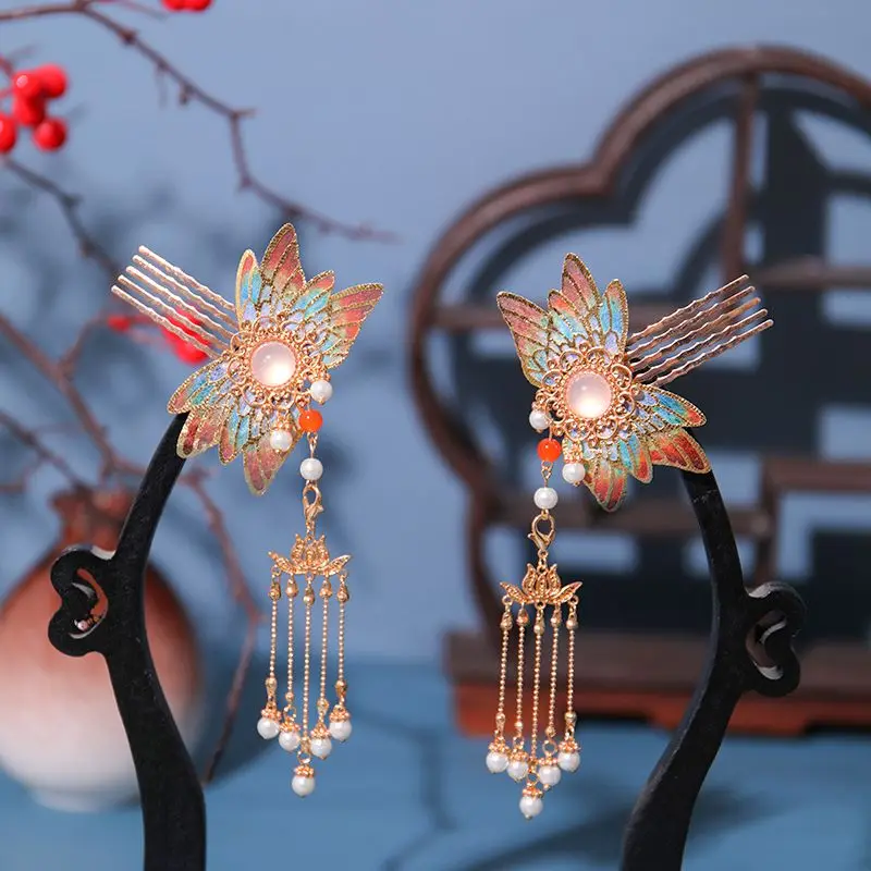 

Vintage Chinese Hairpin Hanfu Hair Accessories for Women Hair Clip