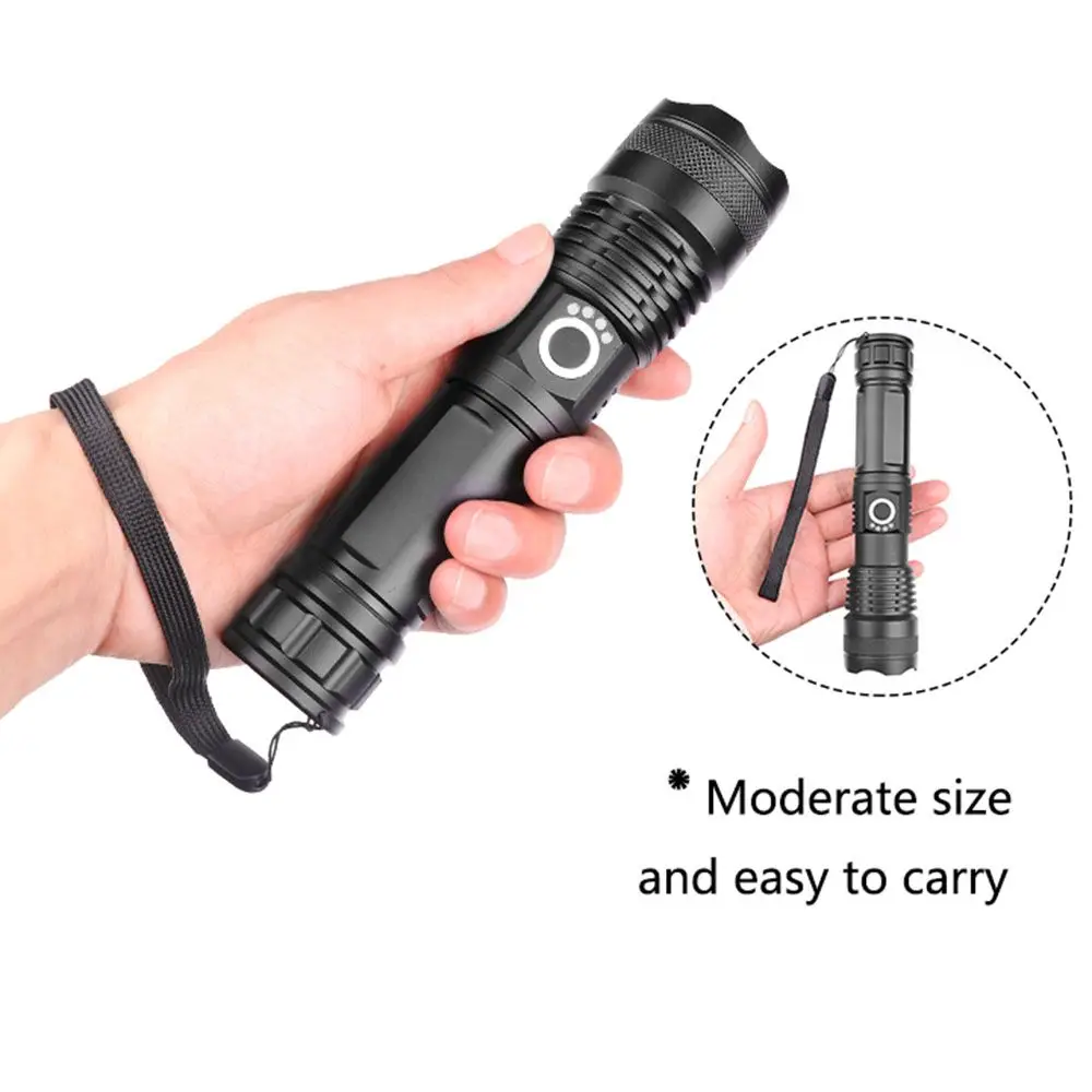 

Светодиодная вссветильник шка из алюминиевого сплава Xhp50 с USB-зарядкой и индикатором мощности