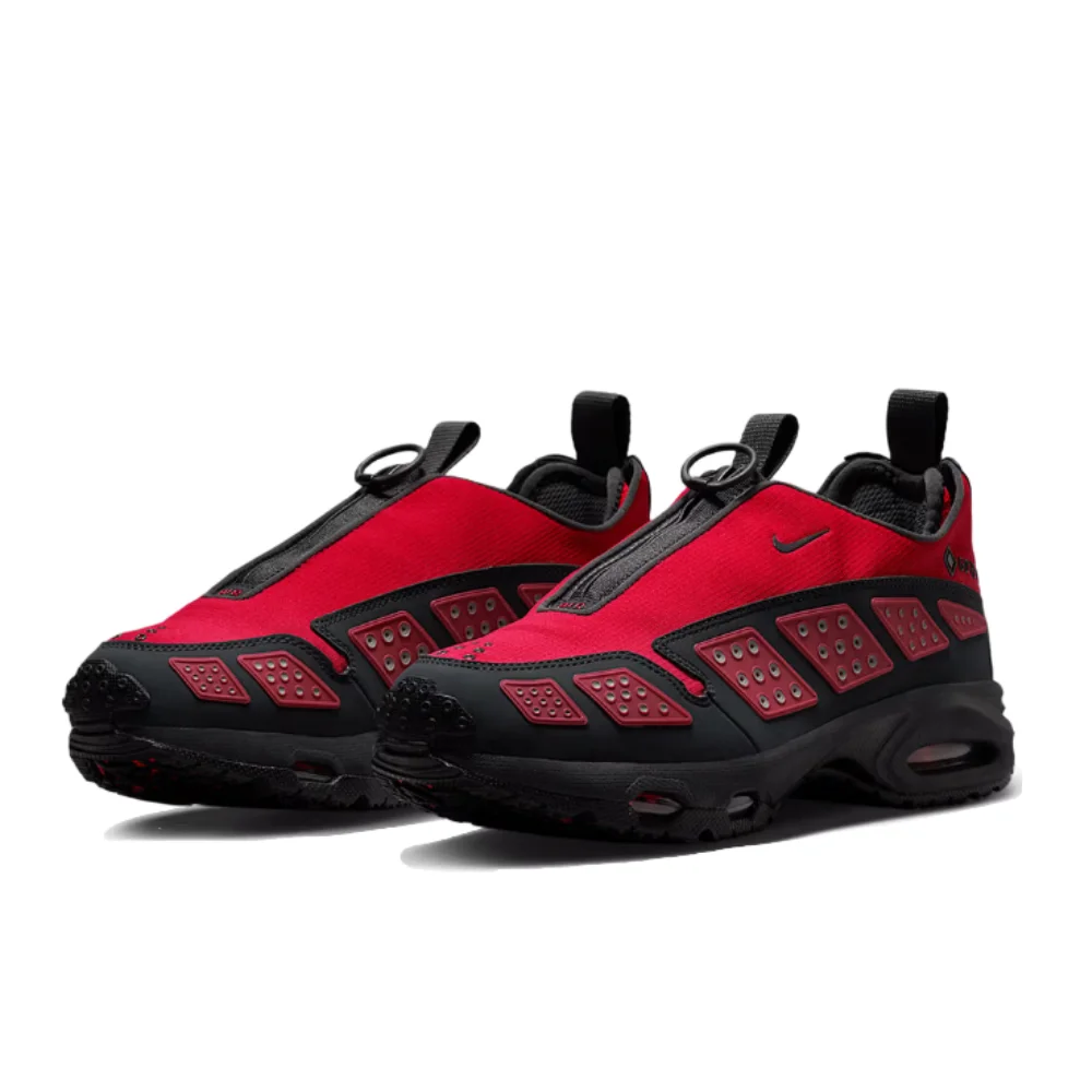 Фото Кроссовки Nike Air Max SNDR: стильные, модные, уникальные, удобные, прочные, низкие повседневные кроссовки для женщин, красные, FZ4238-800 №4