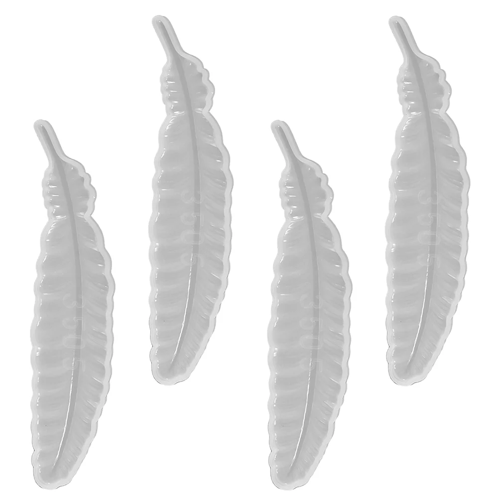 

4pcs Silicone Moulds Epoxy Resin Molds Mould Pendant Casting Silicone Resin Molds DIY